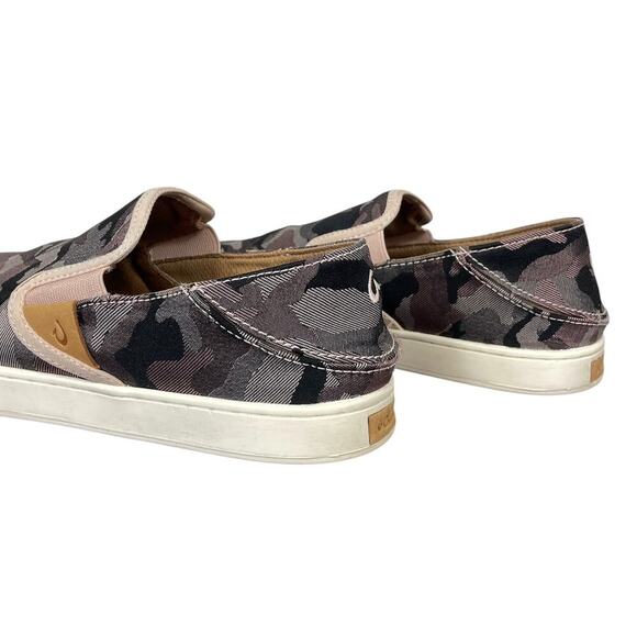 OluKai Pehuea Pa’i Sneaker Camo Women’s 10 Convertible Slip-On or Slide Casual - Picture 5 of 9